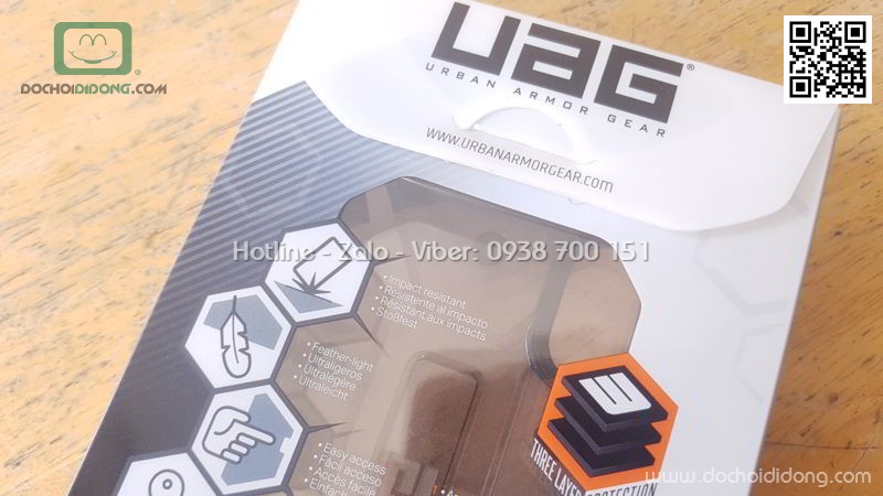 Ốp lưng iPhone X UAG Plasma