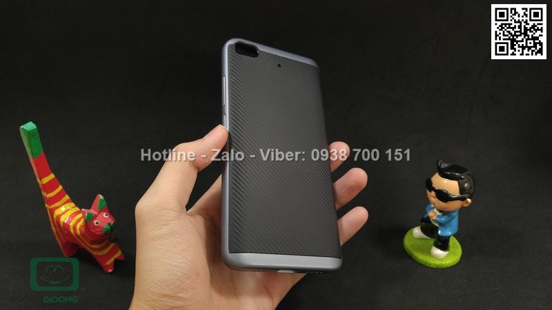 Ốp lưng Xiaomi Mi5s Likgus chống sốc vân carbon