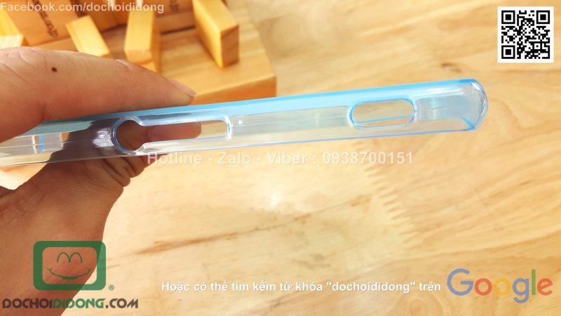 Ốp lưng Sony Xperia Z3v dẻo viền trong