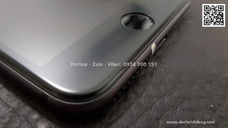 Miếng dán cường lực nhám full màn hình iPhone 7 8 Plus Zacase 3D Elite chống vân tay
