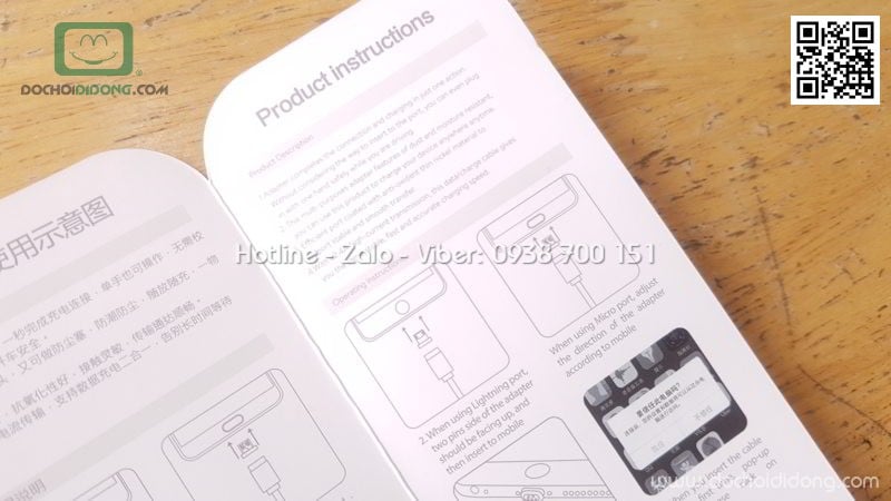 Đầu chuyển Lightning dành cho cáp nam châm Baseus