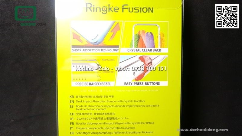 Ốp lưng Google Pixel 2 XL Ringke Fusion