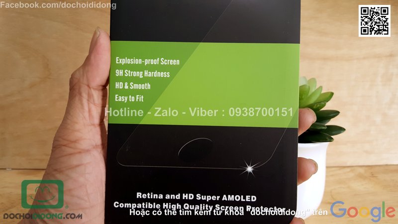 Miếng dán cường lực OPPO R7 KYK full màn hình