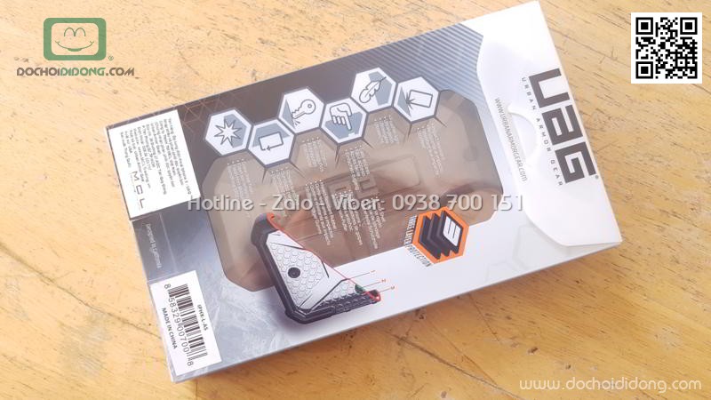 Ốp lưng iPhone X UAG Plasma