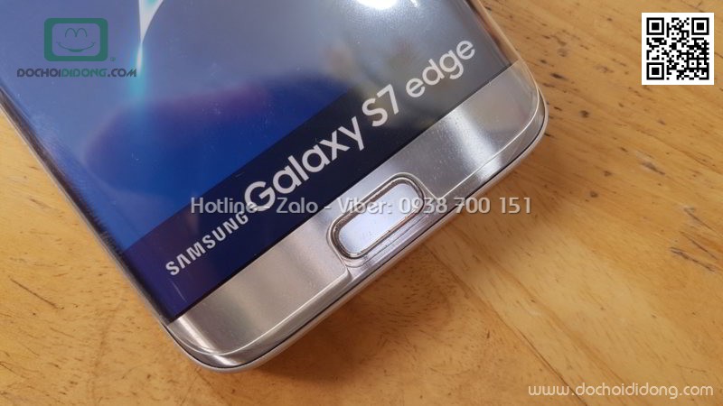 Miếng dán cường lực Samsung S7 Edge Zacase trong suốt keo UV cao cấp