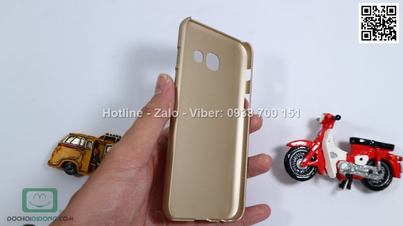 Ốp lưng Samsung Galaxy A3 2017 Nillkin vân sần