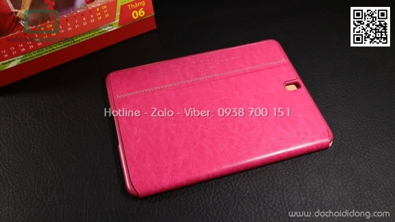 Bao da Samsung Tab S3 Kaku da trơn