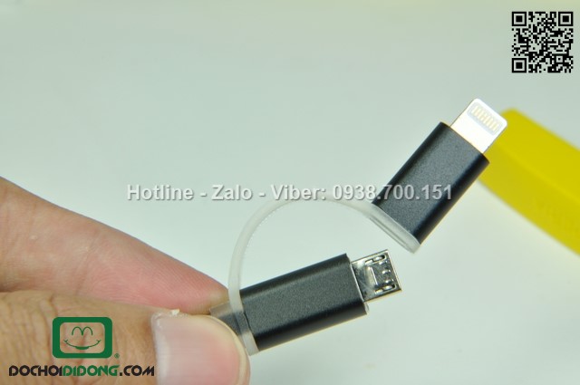 Cáp thông minh Hoco 2 trong 1 1m2