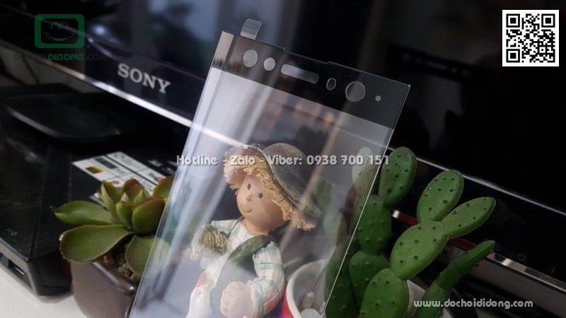 Miếng dán cường lực full màn Sony XA2 Ultra 9H