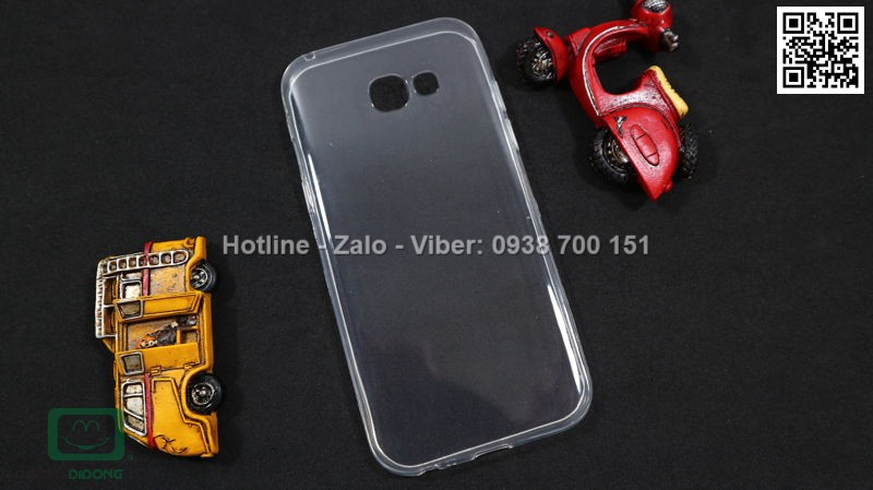 Ốp lưng Samsung Galaxy A5 2017 dẻo trong siêu mỏng