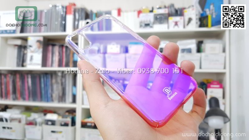 Ốp lưng iPhone X Baseus hào quang