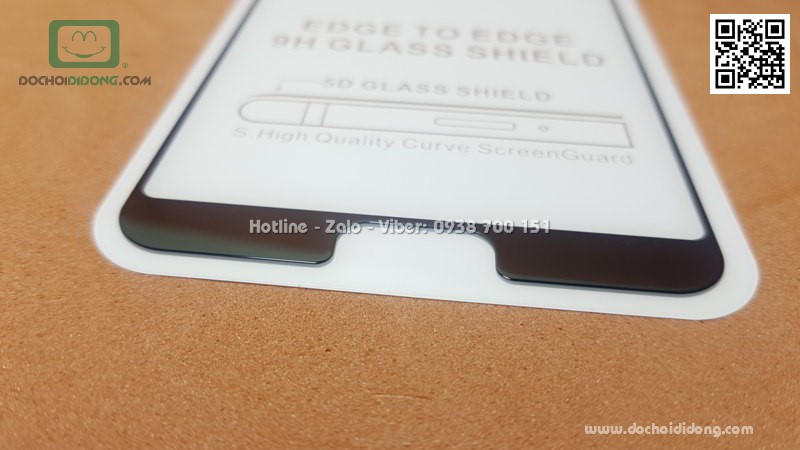 Miếng dán cường lực Huawei P20 Pro Zacase full keo