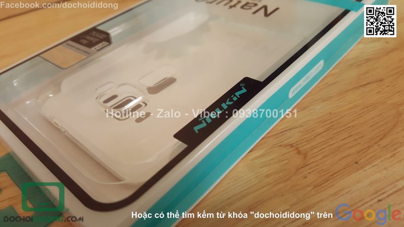 Ốp lưng Asus Zenfone 3 ZE552KL Nillkin dẻo trong cao cấp