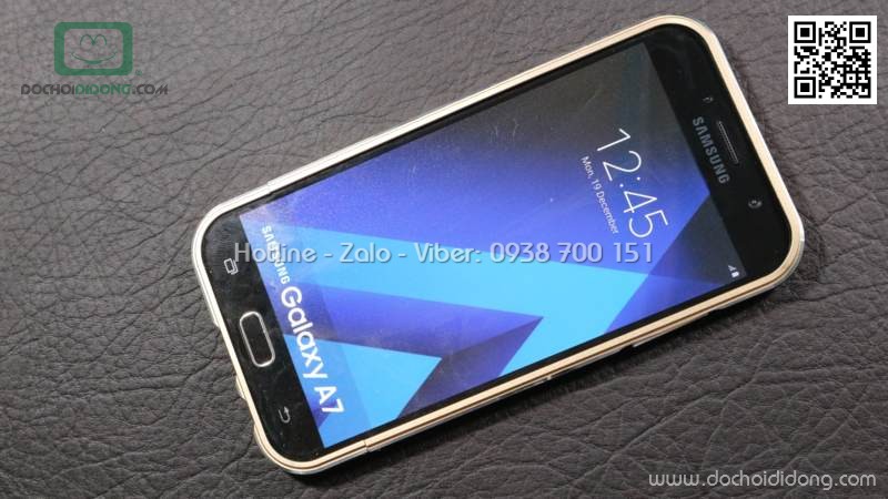 Ốp viền Samsung Galaxy A7 2017 Zacase viền nhôm phay cao cấp