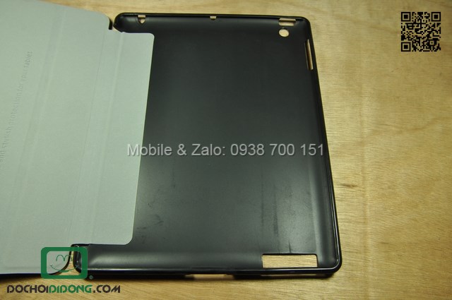 Bao da iPad Air với ốp lưng silicon của Kaku
