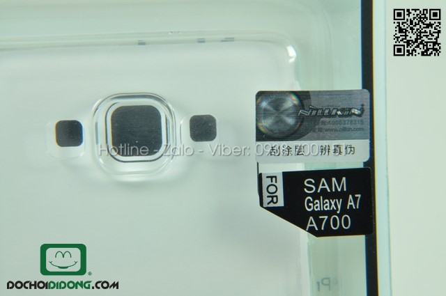 Ốp lưng Samsung Galaxy A7 Nillkin dẻo trong siêu mỏng