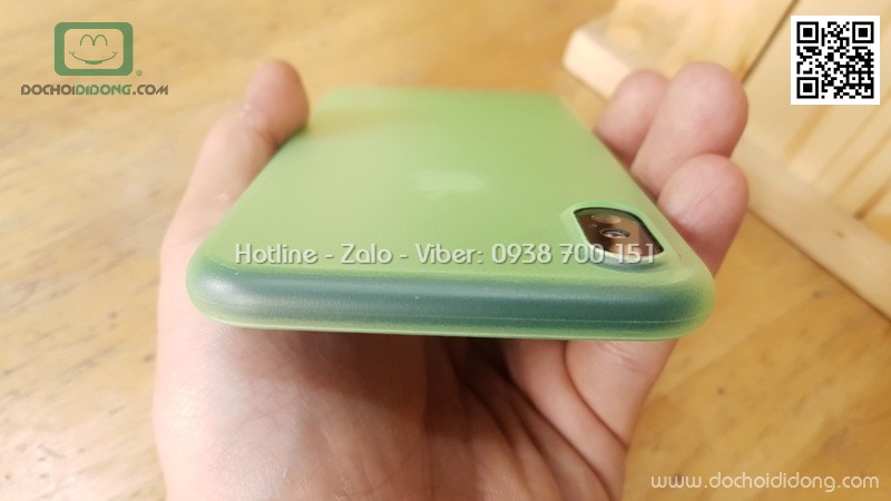 Ốp lưng iPhone X XS G-Case Couleur Series dẻo siêu mỏng