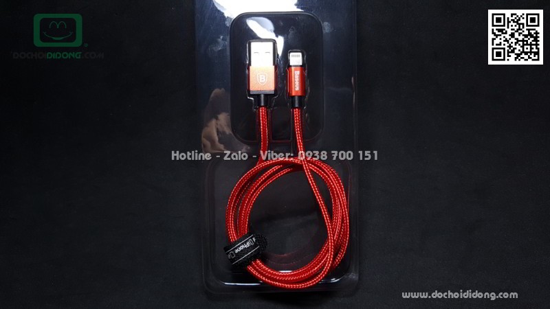 Cáp sạc Lightning Baseus MFI siêu bền