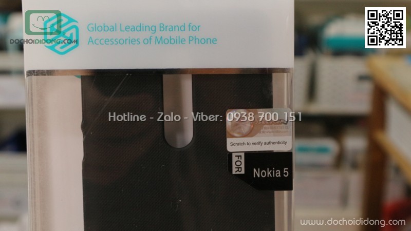 Ốp lưng Nokia 5 Nillkin vân sần