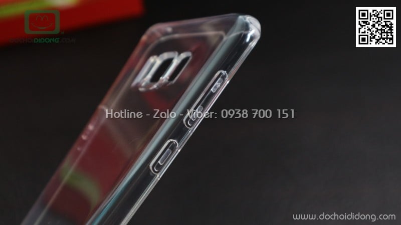 Ốp lưng Samsung S8 Plus Baseus dẻo trong chống sốc