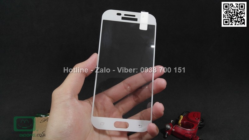 Miếng dán cường lực Samsung Galaxy A5 2017 9H full màn hình