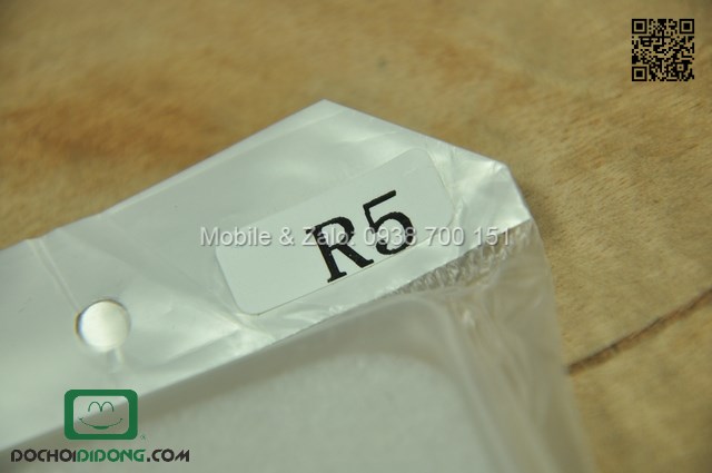 Ốp lưng Oppo R5 dẻo trong siêu mỏng