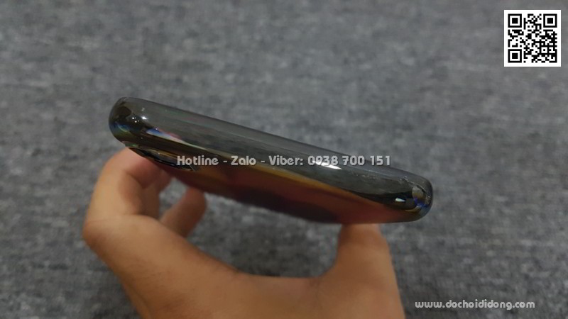 Ốp lưng iPhone XR Baseus Aurora lưng nhám đổi màu