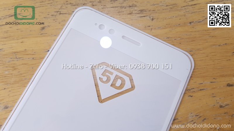 Miếng dán cường lực full màn hình Xiaomi Mi A1 full keo