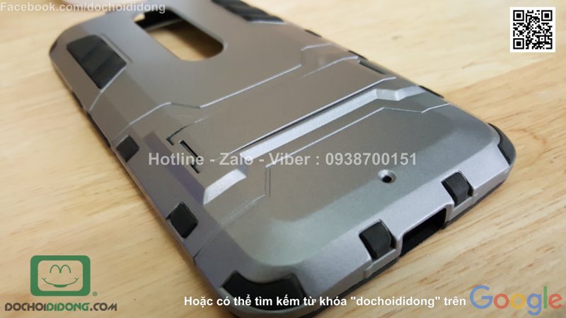 Ốp lưng Motorola Moto X Style Iron Man chống sốc có chống lưng