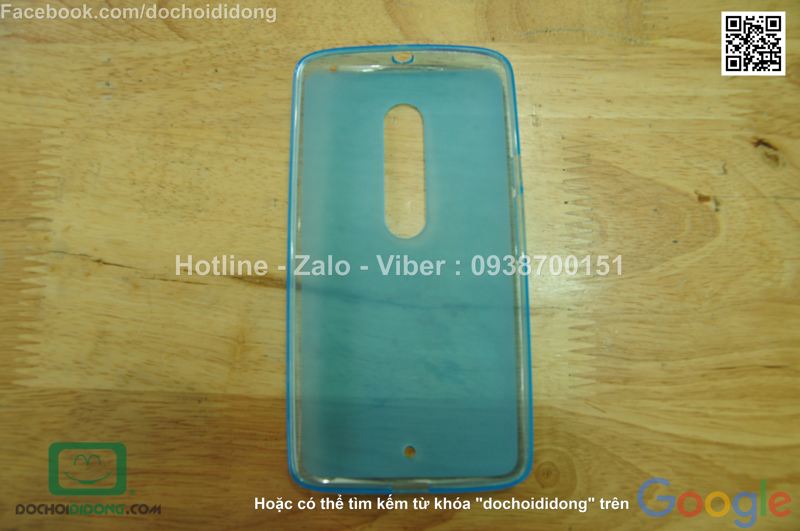 Ốp lưng Motorola Moto X Play dẻo viền trong
