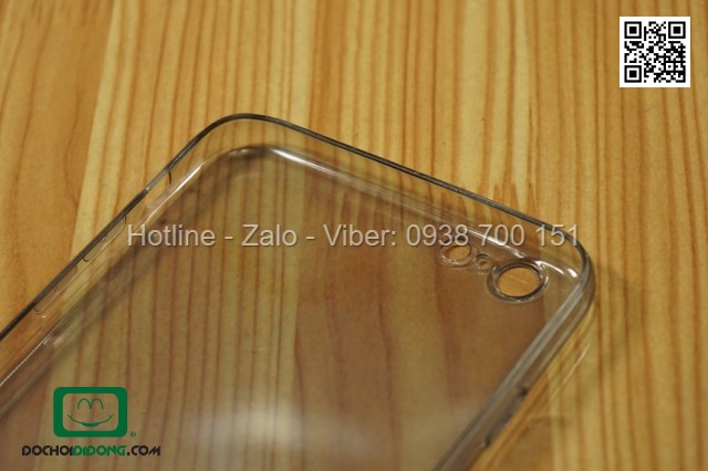 Ốp lưng iPhone 6 Plus Lenuo dẻo trong siêu mỏng