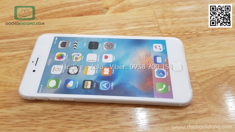 Ốp lưng iPhone 6 6s Plus Memumi siêu mỏng 0.3mm