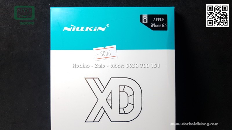 Miếng dán cường lực full màn hình iPhone Xs Max Nillkin XD CP Max 9H