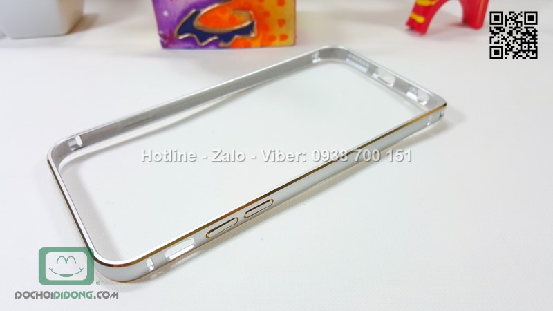 Ốp viền iPhone 6 Coteetci chỉ vàng cao cấp