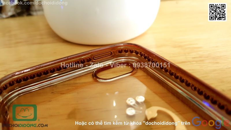 Ốp lưng iPhone 5 5s SE đính đá hình con công