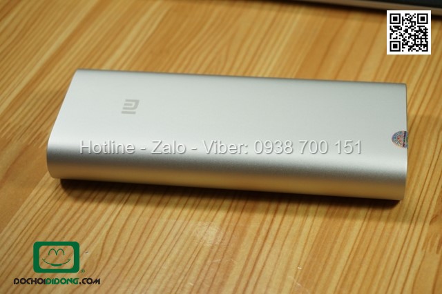 Sạc dự phòng Xiaomi 16000mah 2 cổng USB chính hãng