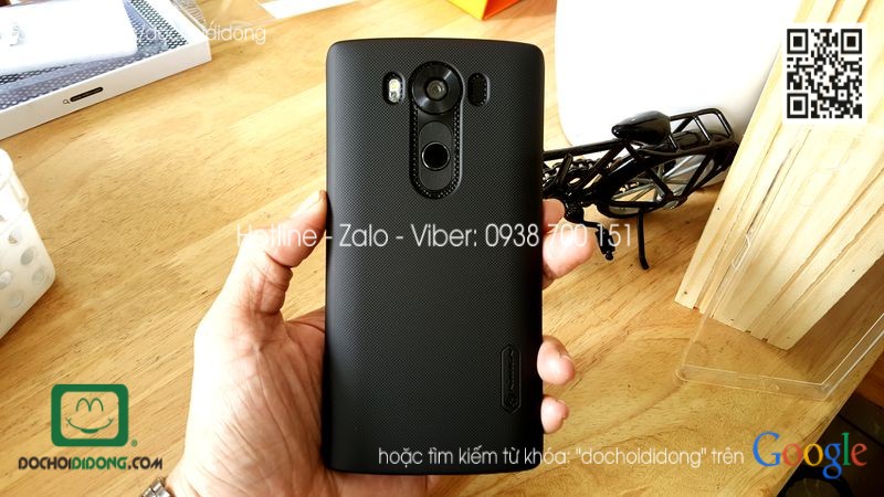 Ốp lưng LG V10 Nillkin vân sần