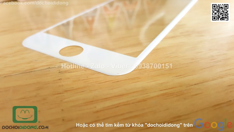 Miếng dán màn hình iPhone 8 Baseus full màn hình 9H