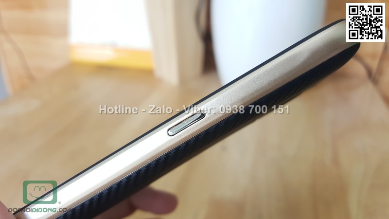 Ốp lưng Samsung Galaxy J7 2016 Likgus chống sốc vân carbon
