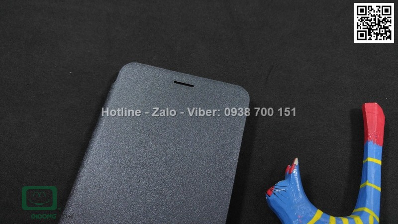 Bao da Asus Zenfone 3 Max ZC553KL Nillkin vân sần