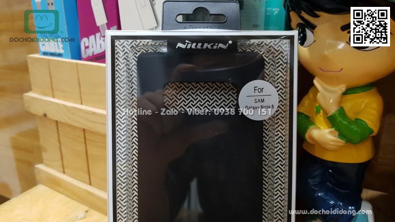 Ốp lưng Samsung Note 8 Nillkin vân sần