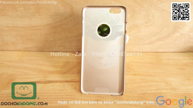 Ốp lưng iPhone 6 6s Plus Loopee lưng lưới chống nóng