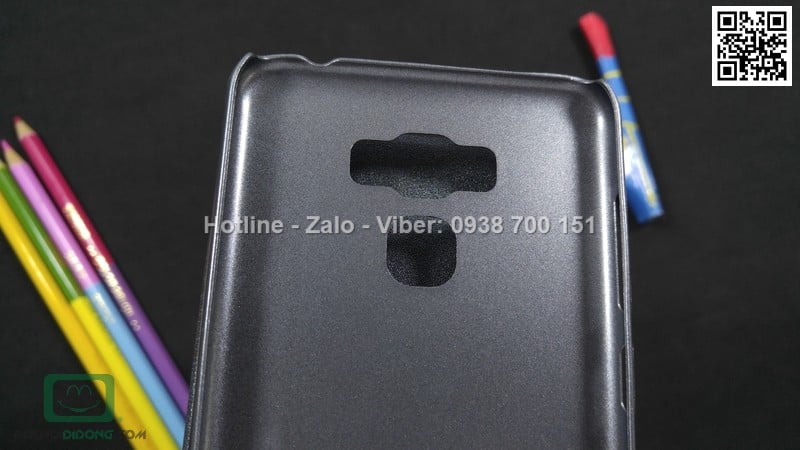 Bao da Asus Zenfone 3 Max ZC553KL Nillkin vân sần