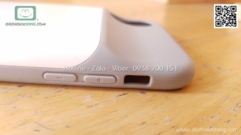Ốp lưng kiêm sạc dự phòng iPhone X Usams 3200 mAh