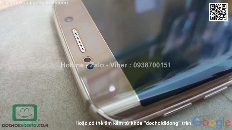 Miếng dán màn hình Samsung Galaxy S7 Edge Indeed full loại mềm