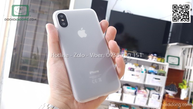 Ốp lưng iPhone X Benks TPU dẻo