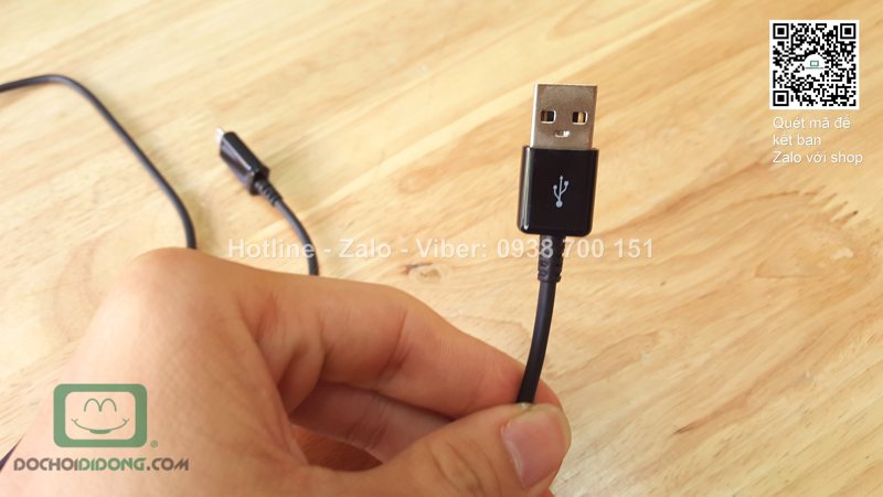 Cáp sạc microUSB Samsung 1m chính hãng