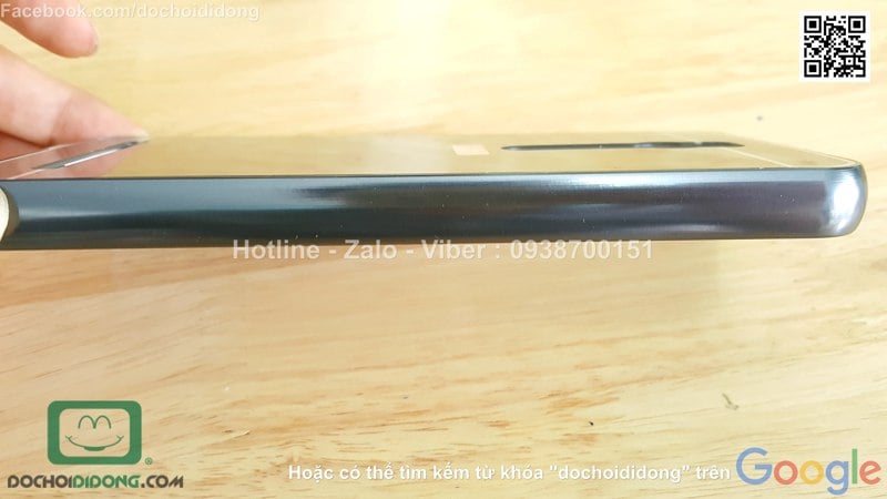 Ốp lưng Asus Zenfone 2 ZE551ML viền nhôm lưng tráng gương