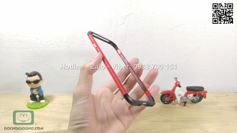 Ốp viền iPhone 8 Luphie v series cao cấp