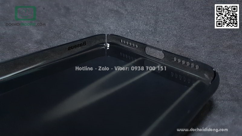Ốp lưng iPhone X Baseus Aurora lưng nhám đổi màu